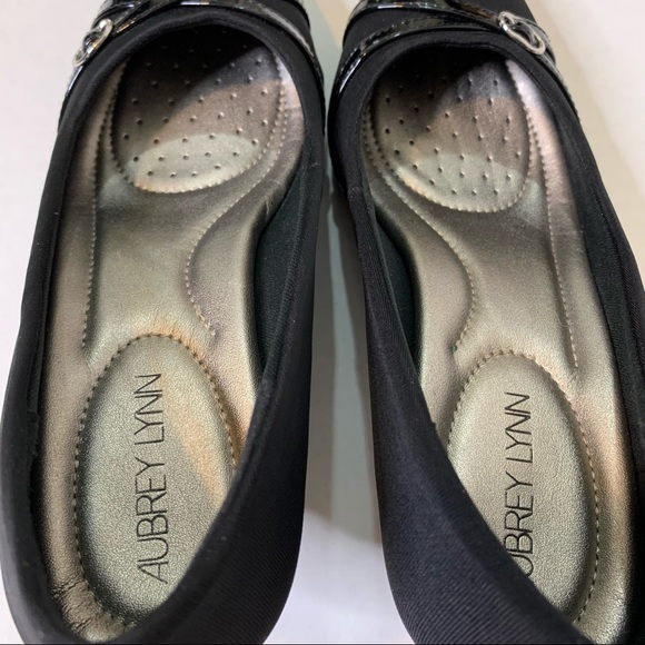 Women Aubrey Lynn Black 7M Heel Dress Shoe - Picture 5 of 12